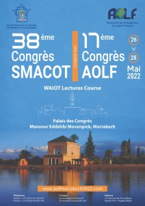 affiche Congrès AOLF.SMACOT 2022