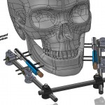 Minibone facial pour reconstruction faciale